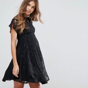 ASOS Black maternity dress - NWT